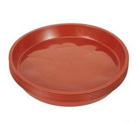 Lot de 10 soucoupes en plastique pour pot de fleurs - Base robuste pour protéger les surfaces intérieures et extérieures contre les dommages causés par l'eau (PB260 26 cm)