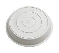 Lot de 10 soucoupes en polypropylène pour petits pots de fleurs, résistantes au soleil, ne se déforment pas facilement, adaptées pour les espaces intérieurs et extérieurs (2#)