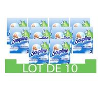 [Lot de 10] SOUPLINE Sachets Armoire Grand Air x3