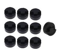Lot de 10 sourdines en caoutchouc souple pour violon acoustique - Convient pour un son subtil et un contrôle du bruit - Doux et silencieux