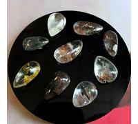 Lot de 10 spécimens de Cristal de Quartz fantôme Naturel