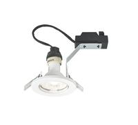 Lot de 10 spots à encastrer inclinables blancs LED Nordlux Canis à intensité variable 4000K 345lm