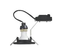 Lot de 10 spots à encastrer inclinables noirs LED Nordlux Canis à intensité variable 2700K 345lm