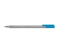 LOT de 10 Staedtler Triplus Fineliner 334 Stylo Fineliner - Ligne 0,3 mm - Encre à base d'eau - Couleur cyan G