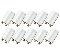 Lot de 10 Starters ST111 pour tubes fluorescents 4-65 Watts