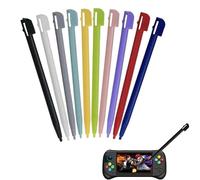 Lot de 10 stylets compatibles avec Nintendo DS, 9 x 0,5 cm, mini stylets colorés élégants pour écran tactile 10 couleurs en plastique pour Nintendo 3DS XL/LL NDSL