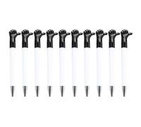 Lot de 10 stylos à bille décoratifs avec pouce vers le haut, cadeau de remerciement, écriture de 1 mm, pour étudiant et enseignant
