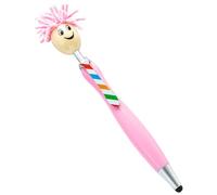Lot de 10 stylos à bille rétractables avec pointe tactile pour nettoyage de bureau