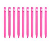 Lot de 10 stylos à huile de 1,0 mm en forme de cœur pour écriture lisse, cadeau scolaire, fournitures de bureau pour étudiant, écriture lisse, amour cœur, papeterie pour enseignant