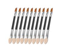 Lot de 10 stylos éponge à double extrémité effet vintage, parfaits pour l'artisanat créatif et une utilisation artistique, contrôle précis des couleurs