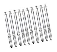 Lot de 10 stylos gel fantaisie à pointe aiguille de 0,5 mm, séchage rapide, écriture fluide pour étudiant, adulte, note, journal intime, vaisseau spatial