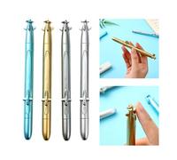 Lot de 10 stylos gel fantaisie à pointe aiguille de 0,5 mm, séchage rapide, écriture fluide pour étudiant, adulte, note, journal intime, vaisseau spatial