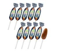 Lot de 10 sucettes au caramel beurre salé Bonbons Barnier - Produits-Normandie