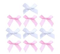 Lot de 10 superbes pochettes pour cartes d'emballage en forme de cœur avec nœud - Idéal pour la fabrication de bijoux et la décoration de cadeaux pour les amateurs