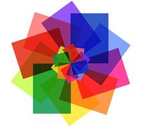 Lot de 10 superpositions colorées pour la dyslexie, excellents outils de lecture pour la dyslexie, le syndrome d'Irlen, le TDAH et pour réduire le stress visuel (29 x 21,6 cm)