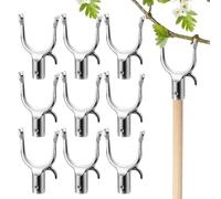 Lot de 10 Support de Branche d'arbre fruitier en Métal - Pflanze Zweig Unterstützung, Baumstütze Metall Astklammern Für Obstbäume