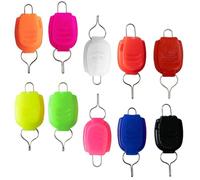 Lot de 10 supports de ligne pour moulinet de pêche - Accessoires de pêche - Installation rapide - Outil d'installation rapide - Stabilisateurs de vitesse - Cliquet anti-retour