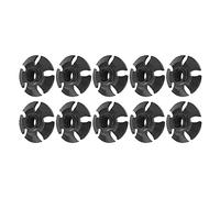 Lot de 10 Supports De Neige Bâtons De Randonnée, Flocons De Neige Boue Ski Embouts De Bâtons De Marche Amovibles Antidérapants Capuchon De Protection pour Bâtons De Randonnée