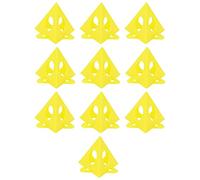 Lot de 10 supports de peinture triangulaires pour travaux de menuiserie