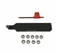 Lot de 10 supports de tournage SRDPN 1616H10 R5 RPMT10T3MOE-JS pour une longue durée de vie même dans des environnements très sales tels que la fonte