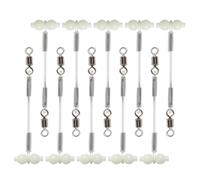 Lot de 10 supports d'équilibrage de gourde portatifs - Accessoires de pêche - Connecteur émerillons - Outil de pêche