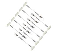 Lot de 10 supports d'équilibrage de gourde portatifs - Accessoires de pêche - Connecteur émerillons - Outil de pêche