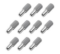 Lot de 10 supports d'étagère avec goujons métalliques 6 mm for étagères, séparateurs d'étagères, fixations for meubles, placards et vitrines(6x23mm)