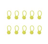 Lot de 10 supports en silicone pour un rangement soigné des câbles de données et de charge, idéal pour tout environnement de bureau