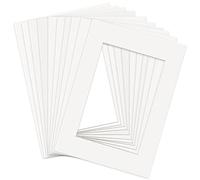 Lot de 10 supports photo blancs pour cadres photo A4 pour tableaux, cartes, cadres photo pour peintures, œuvres d'art