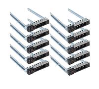 Lot de 10 Supports pour Disque Dur SSD DXD9H 0DXD9H 0DXD9H Compatible avec Dell PowerEdge 16ème génération T560 R660 R6615 R6625 R7615 R7625 R760 R760xs R860 R960 HS5611 0 HS56. 20