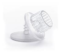 Lot de 10 supports pour film isolant, film à bulles, film à picots, filet d'ombrage dans la serre