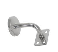 Lot de 10 supports rampe for d'escalier, support mural, balustrade, balai à franges, accessoires fixation solides pour Escalier, Couloirs(Flat support)