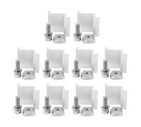 Lot de 10 supports solaires en Z pour module solaire