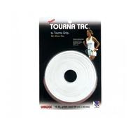 Lot de 10 surgrips de tennis Tourna Tac Blanc TU