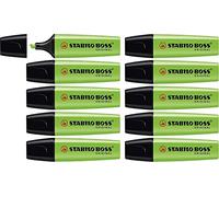 STABILO Surligneur BOSS ORIGINAL Rechargeable Pte Biseautée 2-5 mm Vert