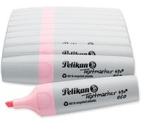 Lot De 10 Surligneurs 490 Eco, Rose Pastel, Dans Une Boîte Pliante[Z1144]