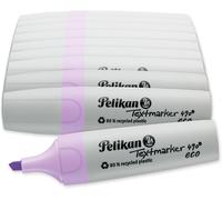 Lot De 10 Surligneurs 490 Eco, Violet Pastel, Dans Une Boîte Pliante[Z1143]