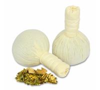 Lot de 10 tampons à base de plantes Ayurveda 100 g