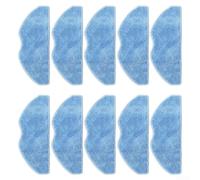 Lot de 10 tampons de nettoyage doux en microfibre pour robot Medion pour | Haute compatibilité, convient parfaitement pour Medion for X10 SW, lot de 4 pièces, microfibre bleue, facile à installer