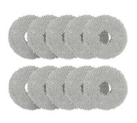 Lot de 10 tampons de rechange pour robot Dreame L10 Ultra/ L10S Pro / L10S Ultra/ L10S Pro Ultra Heat/ L10 Prime/ L20 L30 L40 L50 Ultra/ X30 X40 X50 Ultra/Mova E30 Ultra P50 Pro Ultra