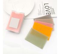 Lot de 10 tampons magiques colorés pour cheveux, tiges de pâte en plastique, tampons à cheveux carrés pour frange à cheveux, support de cheveux pour coiffure, outils de coupe, pinces et barrettes