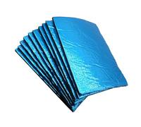 Lot de 10 tapis anti-bruit et d'isolation thermique pour véhicule - Facile à couper et à installer - Barrière thermique pour différents modèles de voiture