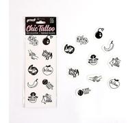 Lot De 10 Tatouages Temporaires Collection Épicée