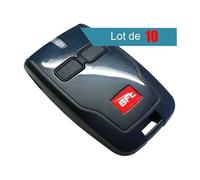 Lot de 10 Télécommandes BFT RCB02 pour portail et garage