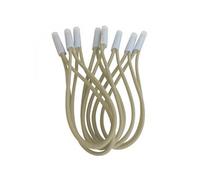 Linxor ® Lot de 10 tendeurs sandows Cabiclic avec Embout basculant - 4 Coloris