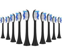 Lot De 10 Têtes De Brosse À Dents Compatibles Avec Happybrush Eco Vibe 3 Brossettes De Rechange,Compatibles Avec Les Brosses À Dents Happybrush Eco Vibe 3