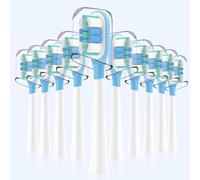 Lot de 10 têtes de brosse à dents électrique Laifen - Avec couvercle anti-poussière - Super Clean - Taille M