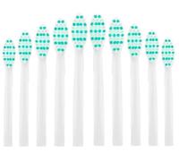 Lot de 10 têtes de brosse de rechange, compatibles avec Happybrush VIBE 3, blanches