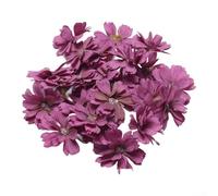 Lot de 10 têtes de fleurs en soie multi-couches pour décoration de mariage, maison et événement, structure réaliste pour arrangements réalistes (20)