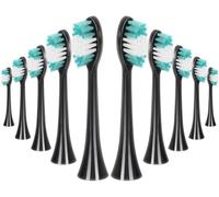 Lot de 10 têtes de rechange compatibles avec Happybrush Vibe 3 têtes de brosse à dents électrique et sonique